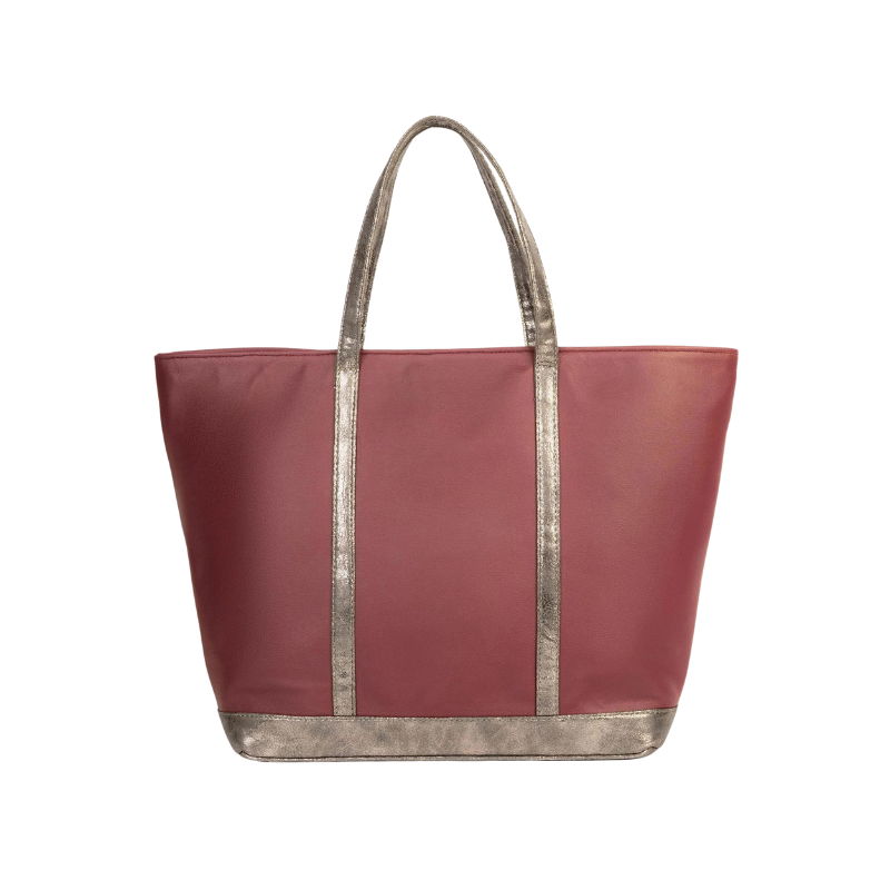 Main Compartment Red Tote Bag